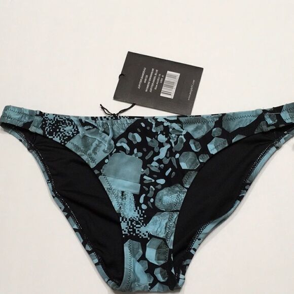 INSIGHT blue and black bikini bottoms. NWT - Picture 7 of 8